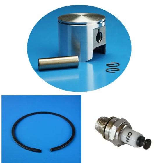 Piston Set & Piston Ring & CM6 Plug for DLE85 / DLE170 / DLE170M Gasoline Engine